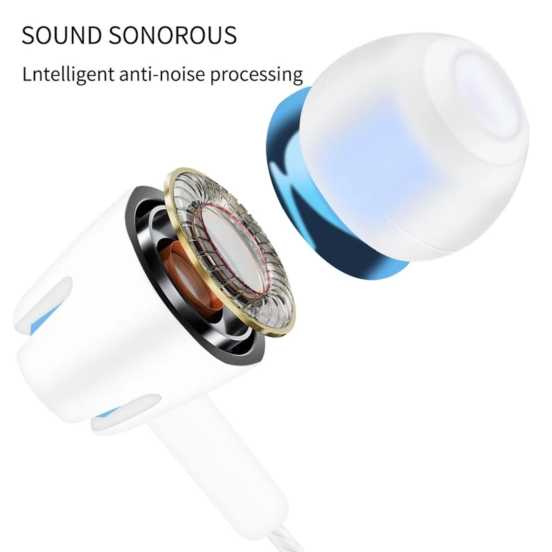 Super Bass In-Ear Kopfhörer Ohrhörer S9 Headset Earphone Headphone + Tasche