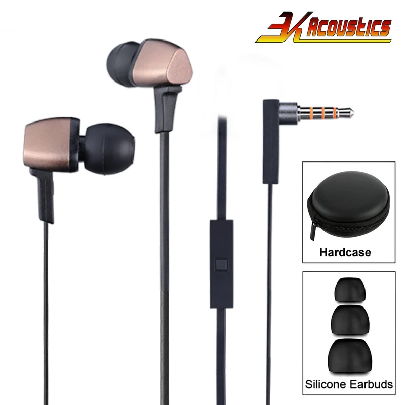 Mega Bass Pro HQ Kopfhörer In-Ear Earphone Triangle Headphone Headset Flachkabel