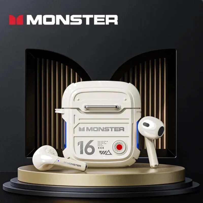 Monster Airmars XKT16 Bluetooth Earphones Wireless Headphones Earbuds