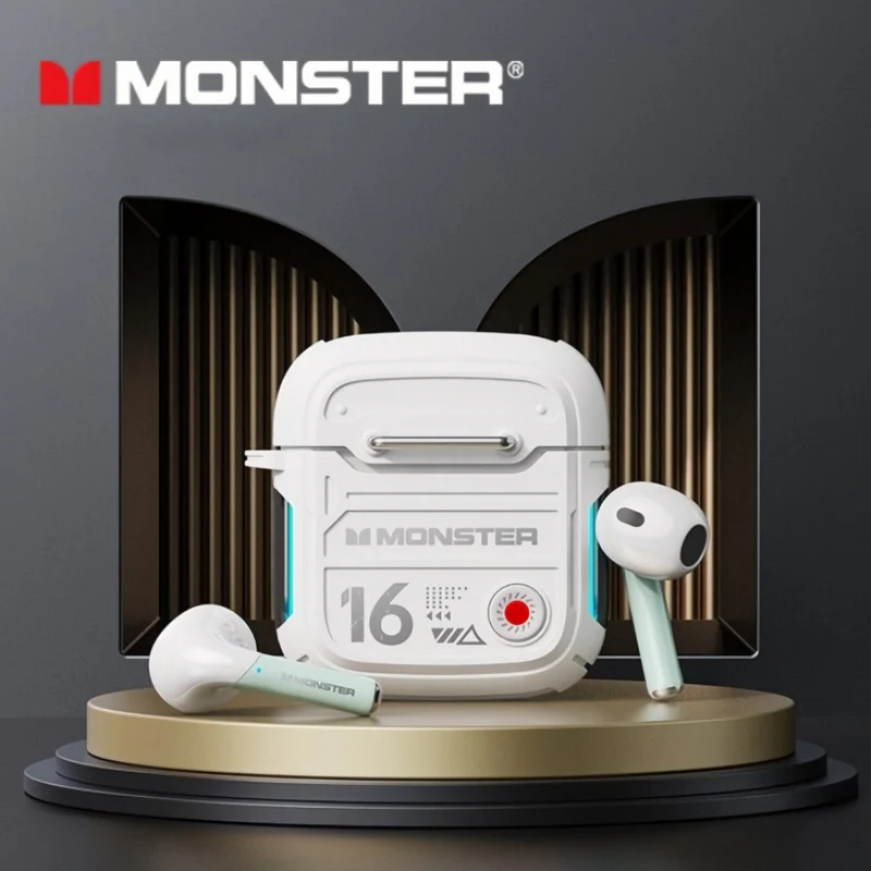 Monster Airmars XKT16 Bluetooth Earphones Wireless Headphones Earbuds