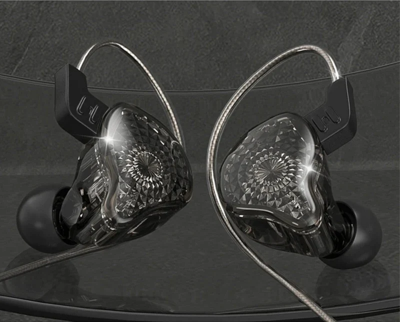 Original 3K K2 HD Professional HiFi Kopfhörer Headset Premium In-Ear Black