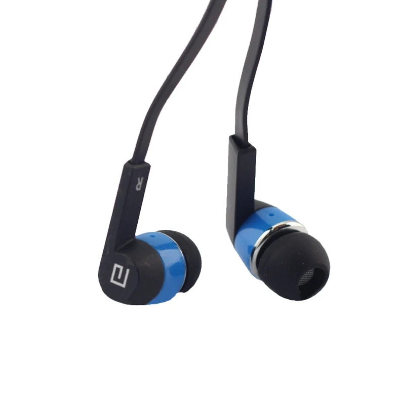 Langsdom IN09 In-Ear Ohrhörer Bass Sound, Earphone Headphone Headset blau