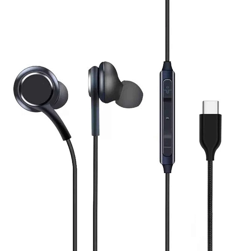 USB-C In-Ear Kopfhörer 🎧 mit Mikrofon & Fernbedienung, Top Sound Samsung Xiaomi