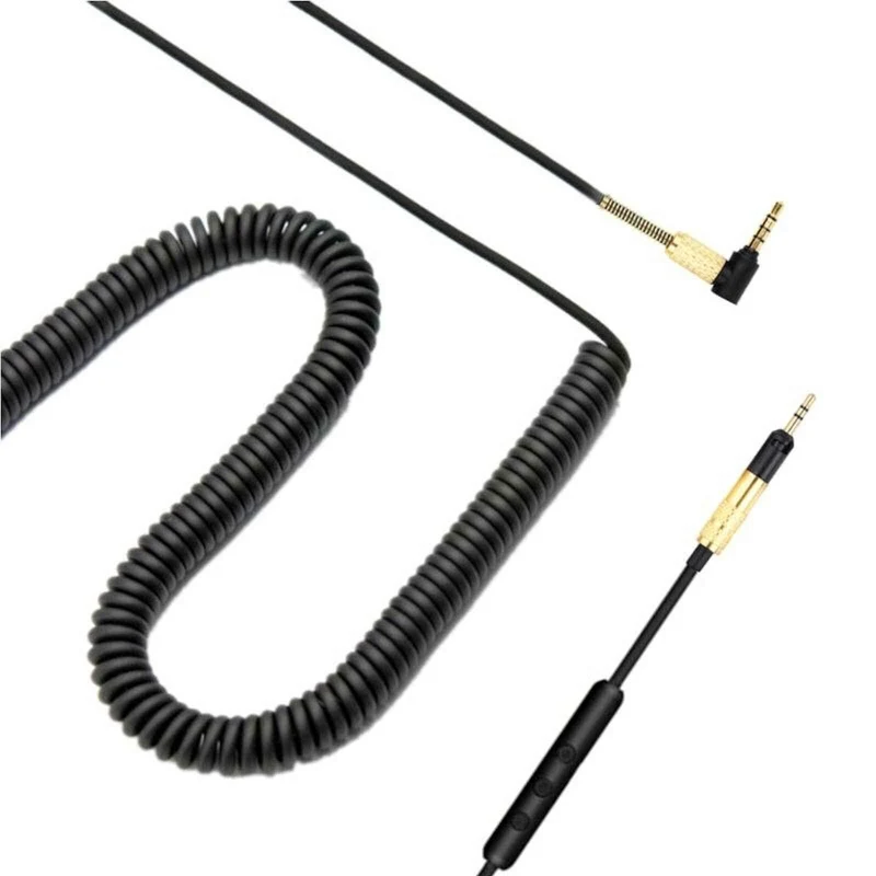 1,2 - 1,8 m Audio Spiral Anschlusskabel Sennheiser HD559 HD560S 569 579 598 599