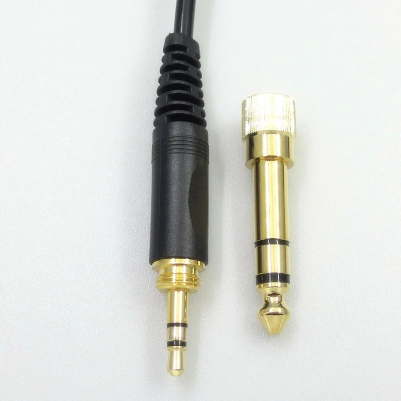1,5 - 5m Audio Spiral Anschlusskabel Sennheiser HD535 HD545 HD580 HD600 650 660