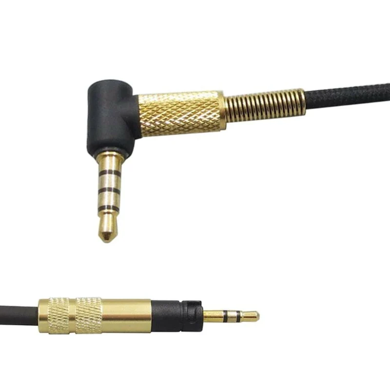 1,5 m Audio Anschlusskabel mit Mic Sennheiser Momentum 2.0 / HD4.30 4.40 4.50