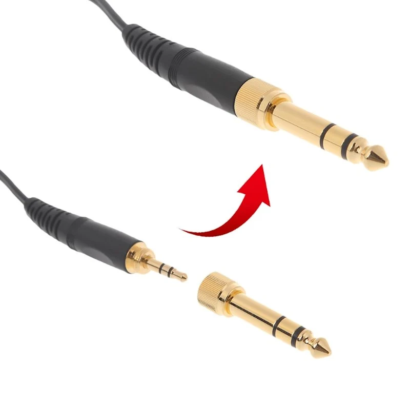 2,5m Audio Anschlusskabel Sennheiser HD525 HD535 HD545 HD565 HD580 HD600 650 660