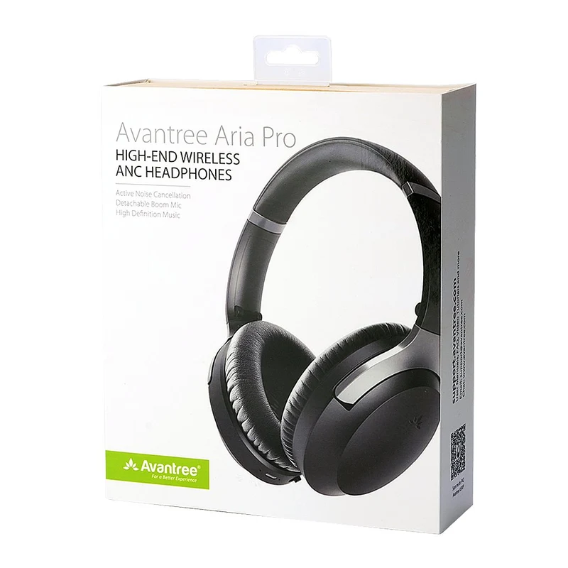 Aria Pro | Bluetooth 5.0 HD Headphones with ANC