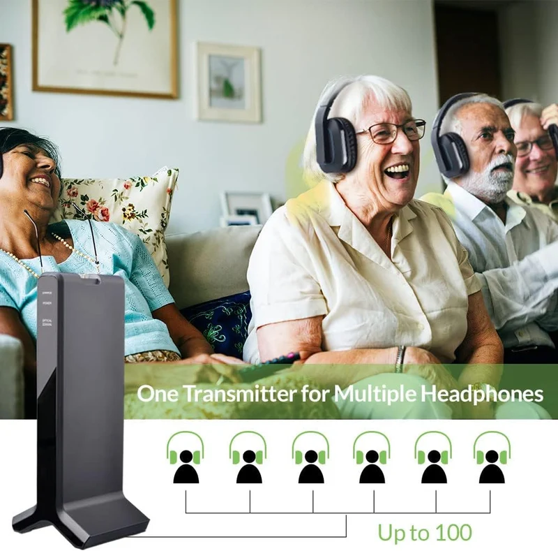 HT280 | 2.4G Wireless TV Headphone System