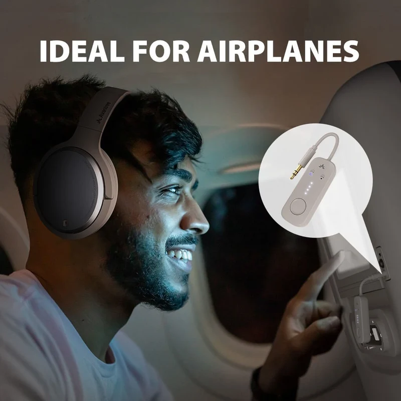Sky Eon | Airplane Headphones with Bluetooth Adapter