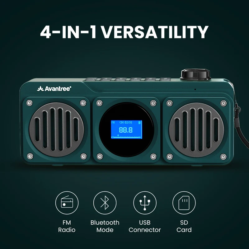 Boombyte | BT5.1 Portable Radio Speaker