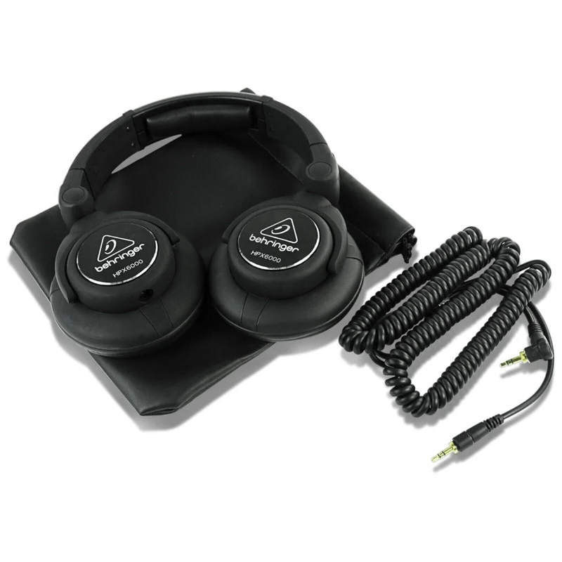 Behringer HPX6000 DJ-Kopfhörer – Präziser Sound und professionelle Performance!