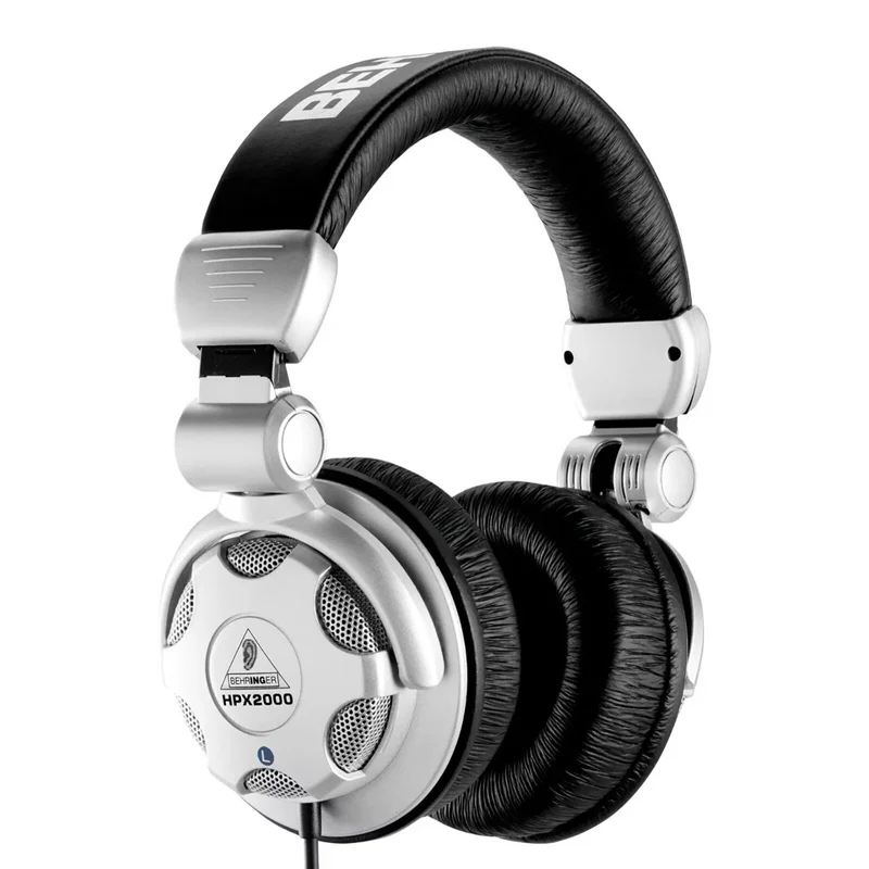 Behringer HPX2000 DJ Kopfhörer Kabelgebunden Musik Silber Schwarz