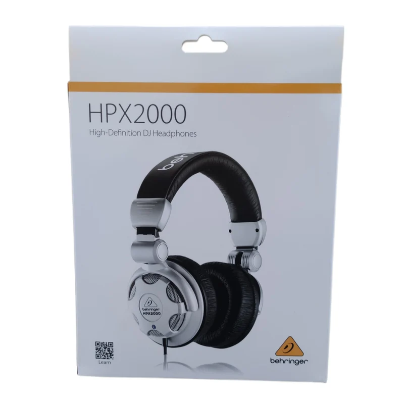 Behringer HPX2000 DJ Kopfhörer Kabelgebunden Musik Silber Schwarz
