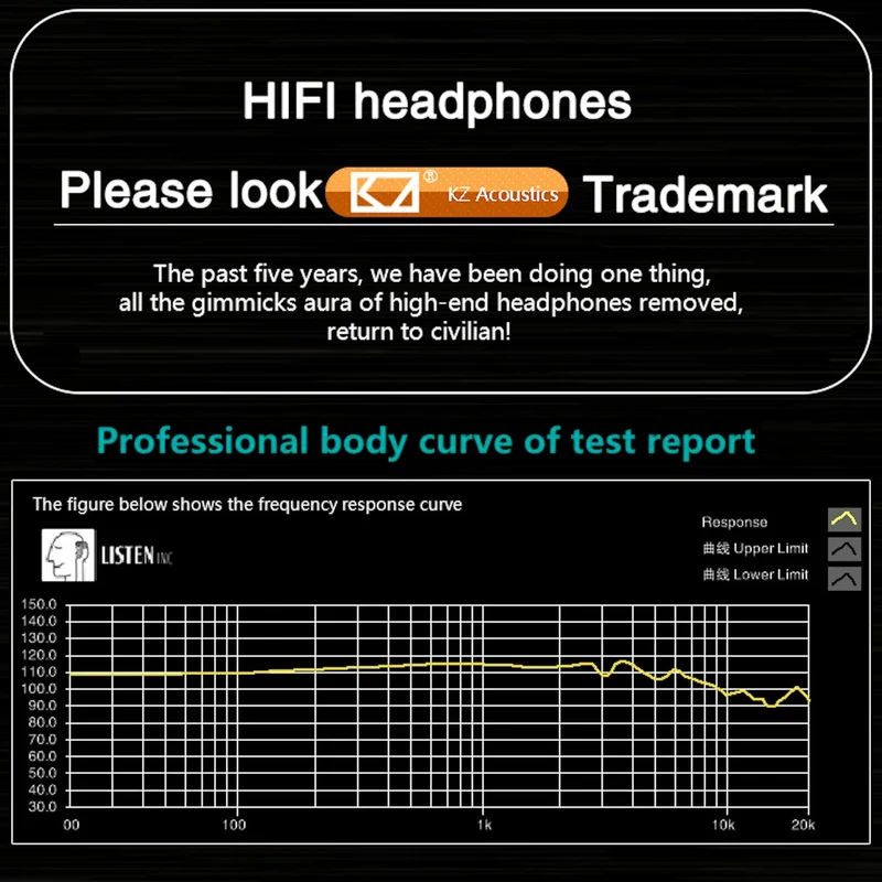 Premium Kopfhörer KZ-ED2 EDR1 Professional In-Ear in PU Hardcase Full Bass Beats