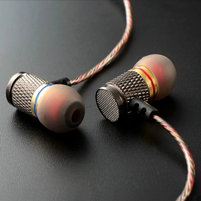 Premium Kopfhörer KZ-ED2 EDR1 Professional In-Ear in PU Hardcase Full Bass Beats