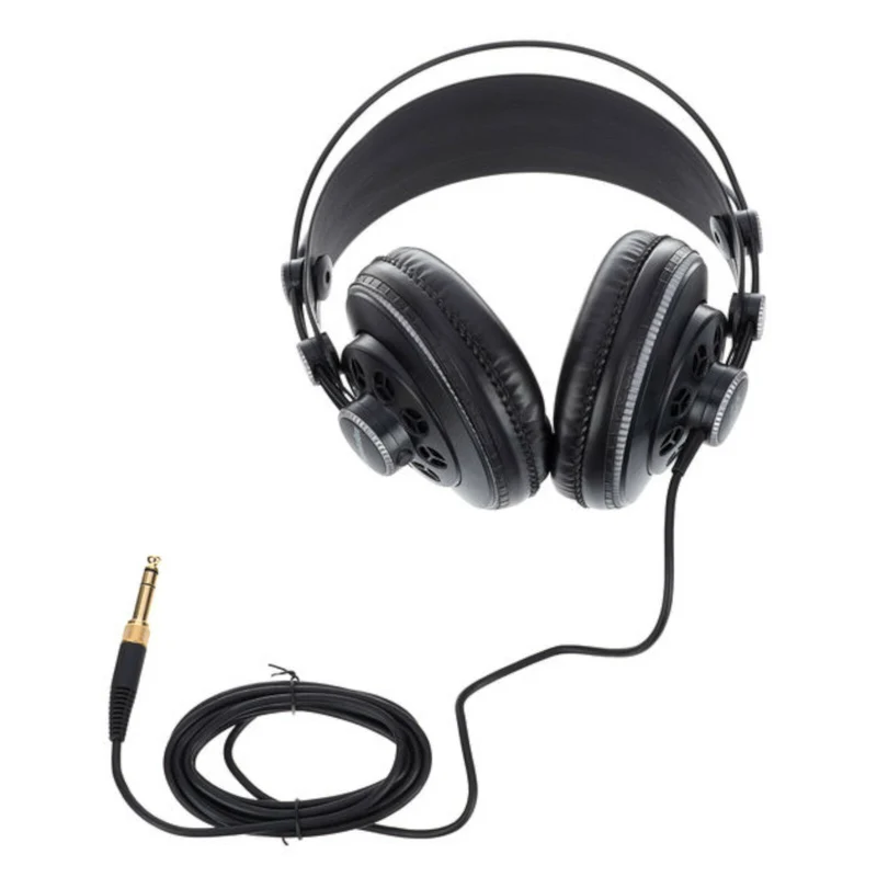 Superlux HD681 Stereo Kopfhörer Schwarz Grau mit Zubehör 6.3 mm Adapter Neu