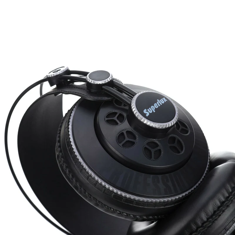 Superlux HD681 Stereo Kopfhörer Schwarz Grau mit Zubehör 6.3 mm Adapter Neu