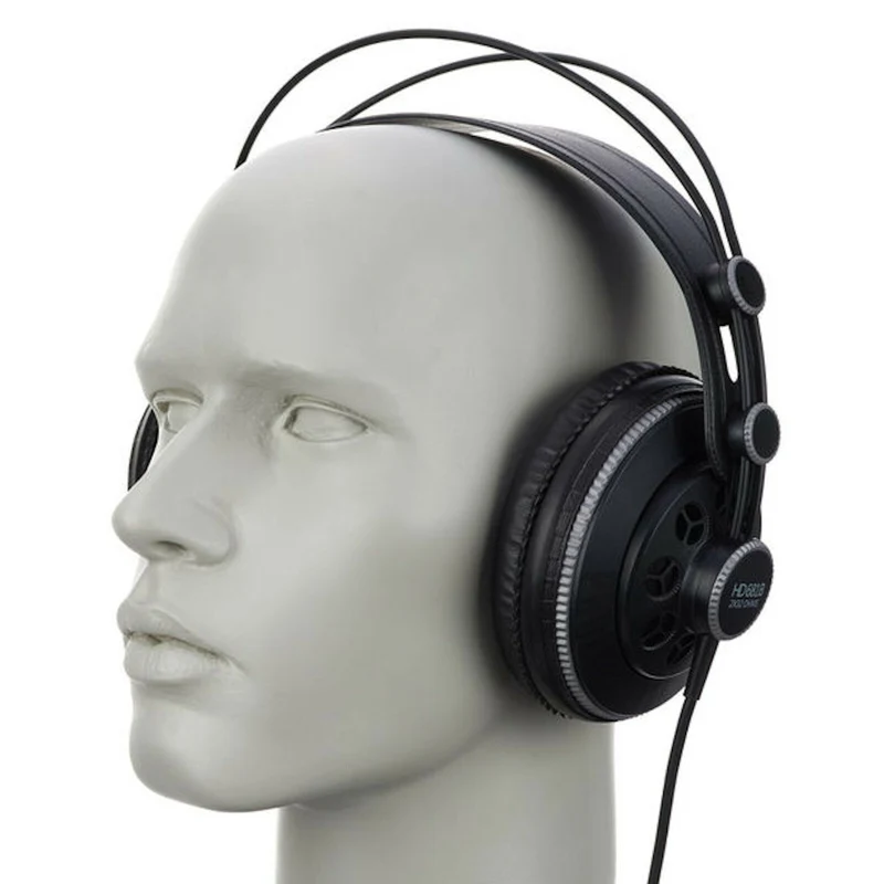 Superlux HD681 Stereo Kopfhörer Schwarz Grau mit Zubehör 6.3 mm Adapter Neu