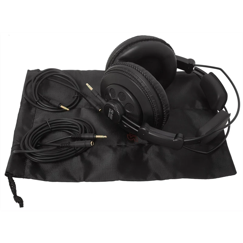 Superlux HD668B Stereo Kopfhörer Schwarz mit Zubehör 6.3 mm Adapter Neu