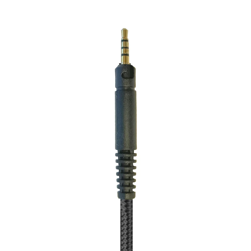 2m Audio Nylon Anschlusskabel Sennheiser HD559 HD560S HD569 HD598 HD599 HD558 ..