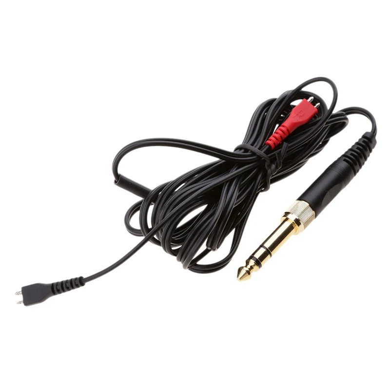 2m Audio Anschlusskabel für Sennheiser HD25, HD25-II, HD25 Plus, HD25 Light ...