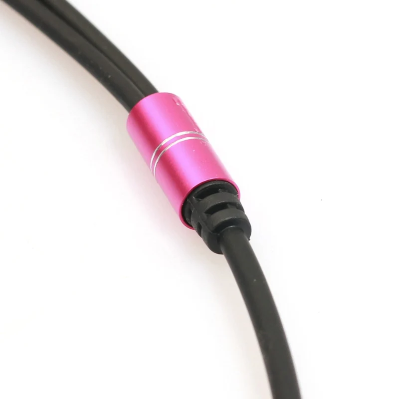 Audio Splitter Kabel Kopfhörer Y Doppler 3.5mm Stecker > 2 Buchse rot