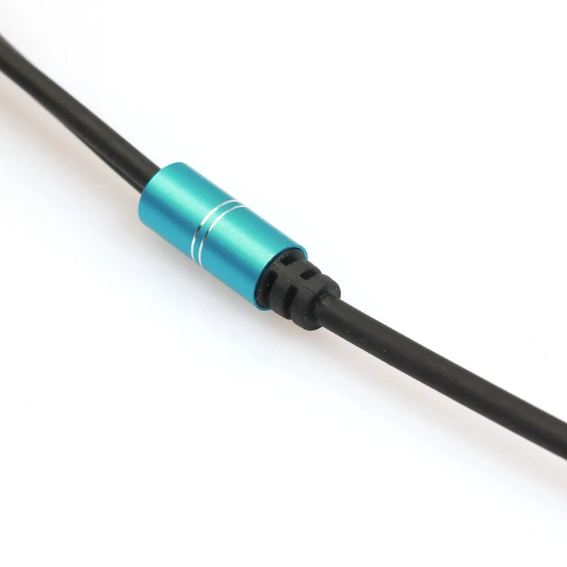 Audio Splitter Kabel Kopfhörer Headset Y Doppler 3.5mm Stecker > 2 Buchse Blau