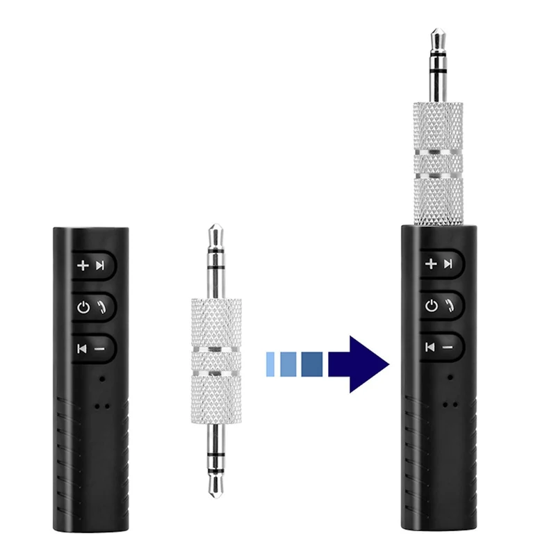 Audio Bluetooth Wireless Empfänger Musik Mini Receiver Adapter 3.5mm AUX Stereo