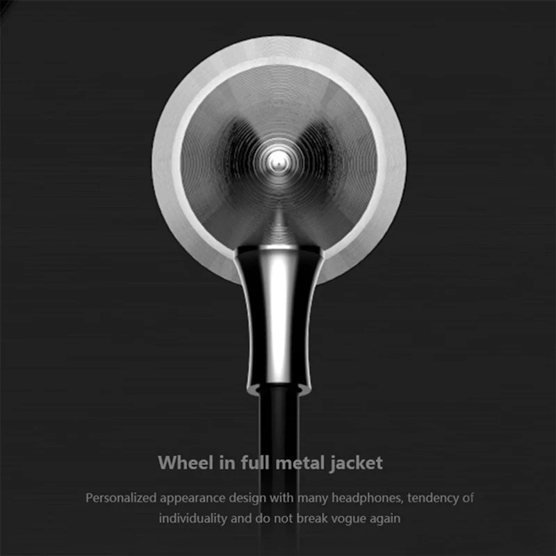 MEGABASS In-Ear Kopfhörer Headset X6 HS Pro Silber Metal Version Beats