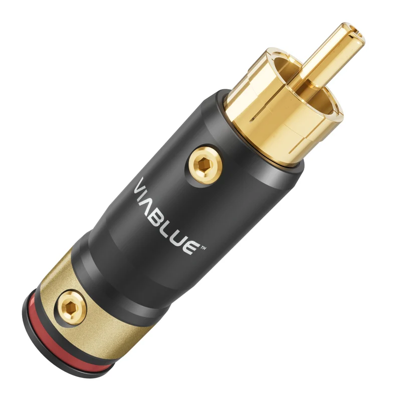 VIABLUE T8 Cinchstecker XL / 2 Paar