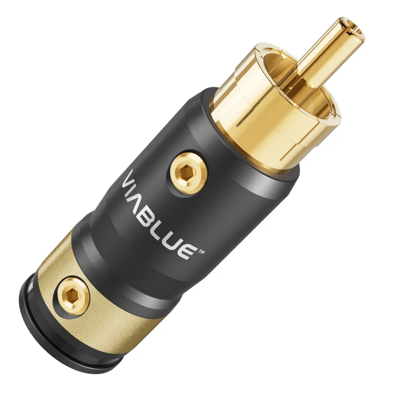 VIABLUE T8 Cinchstecker / 2 Paar