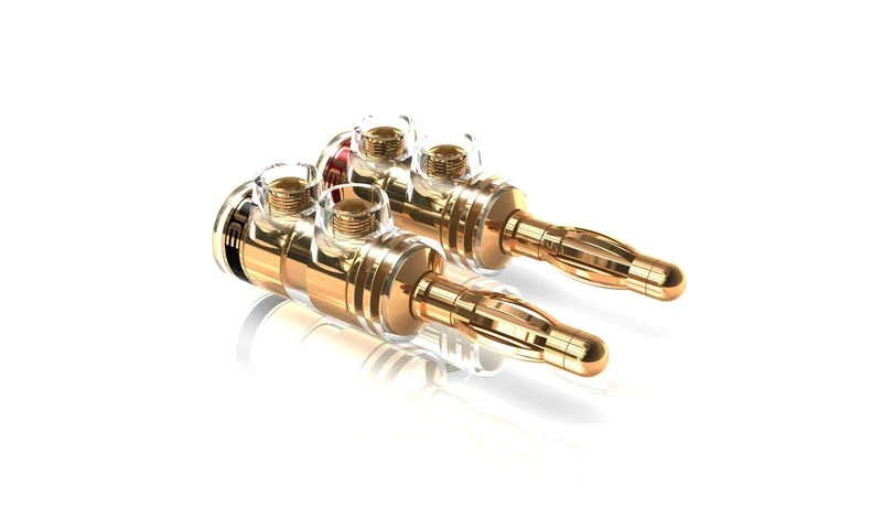 VIABLUE TS Bananenstecker Lamella / 2 Paare