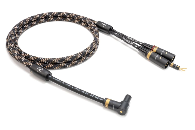 VIABLUE NF-S5 T8 5-PIN DIN SME 90 DOWN / XLR Phonokabel