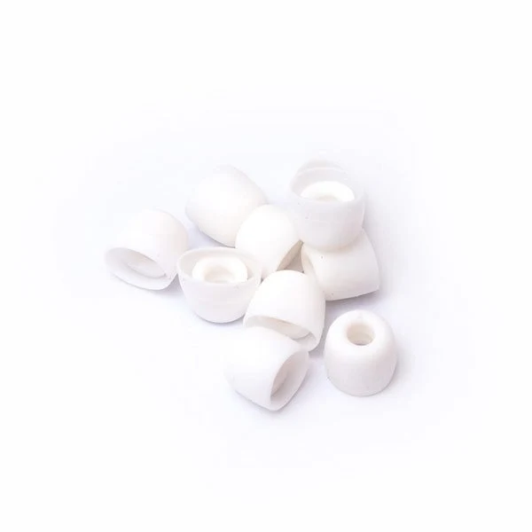 EAR SLEEVES "L",5 PAIRS,WHITE
