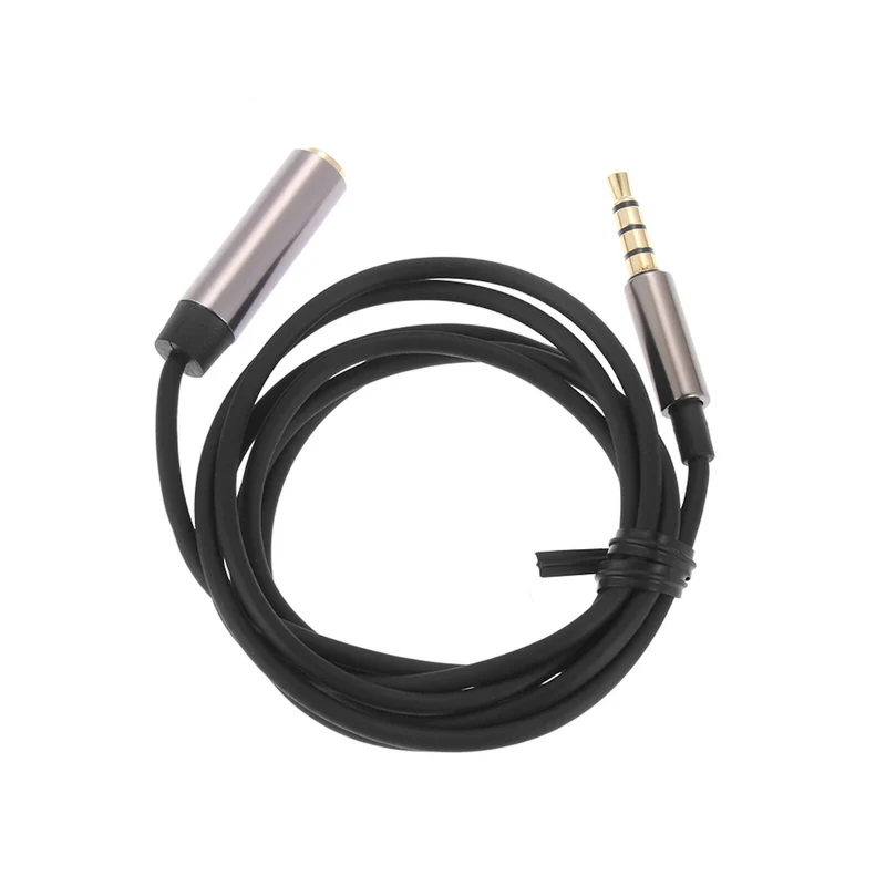 2m Audio Stereo Kopfhörer Headset Verlängerung 4-polig 3,5mm Stecker > Buchse S