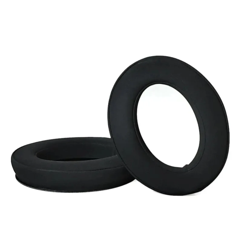 Nubuk Kunstleder Ohrpolster Sennheiser Kopfhörer HD559 HD569 HD598 HD599 schwarz