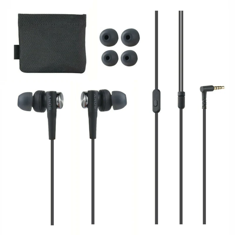 Sony MDR-XB55AP Extrabass Headset - Schwarz