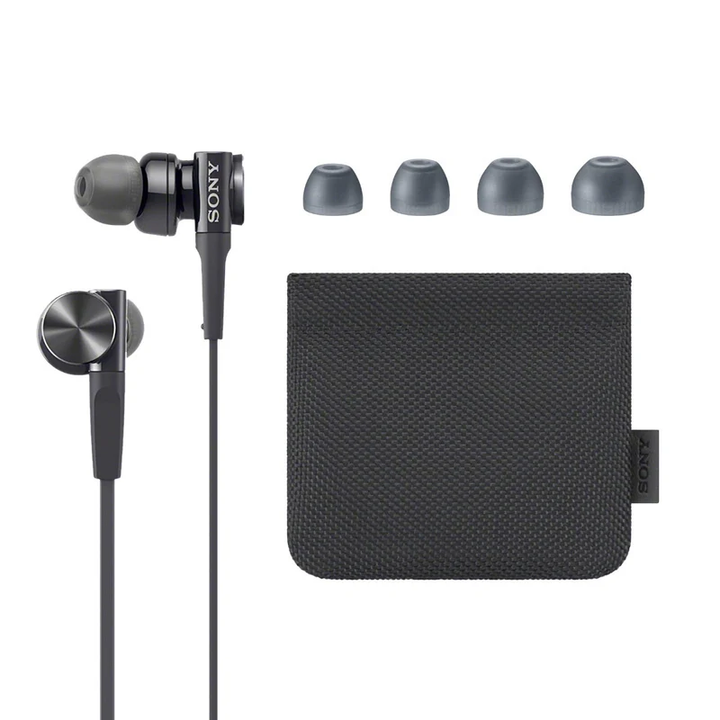 Sony MDR-XB75AP In-Ear Kopfhörer – EXTRA BASS | Mikrofon Schwarz