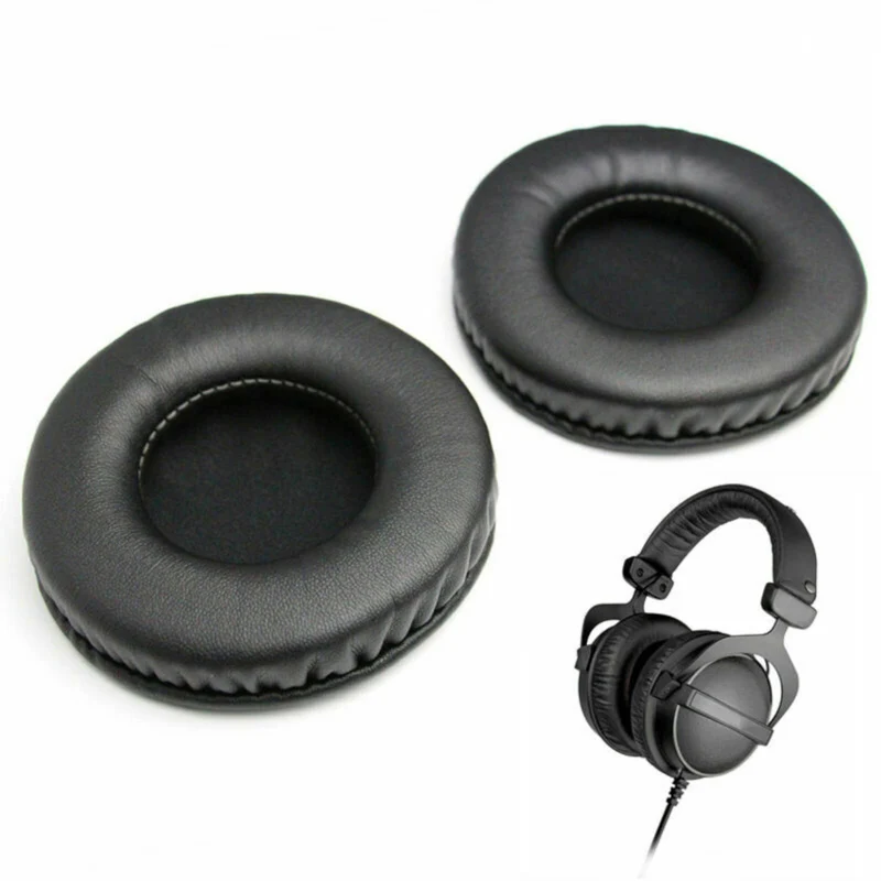 Kunstleder Ohrpolster Kopfband Beyerdynamic DT990 DT880 DT770 Kopfhörer