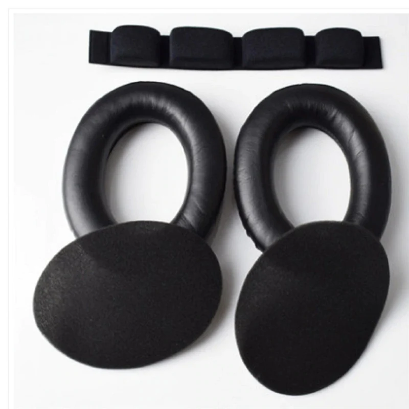 Velour Ohrpolster Kopfband für Sennheiser Kopfhörer HD545, HD580, HD600, HD650, HD660
