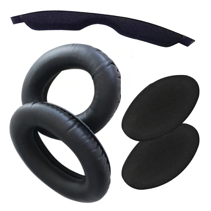 Velour Ohrpolster Kopfband für Sennheiser Kopfhörer HD545, HD580, HD600, HD650, HD660