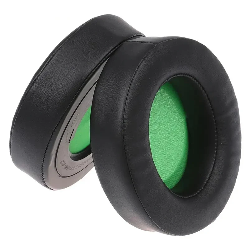 Ohrpolster Ear Pads für Razer Kraken Pro 7.1 V2 Gaming Headset schwarz grün
