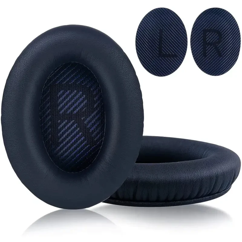 Ohrpolster für Bose QuietComfort QC35 QC15 QC45 QC25 Q35 II Dunkelblau
