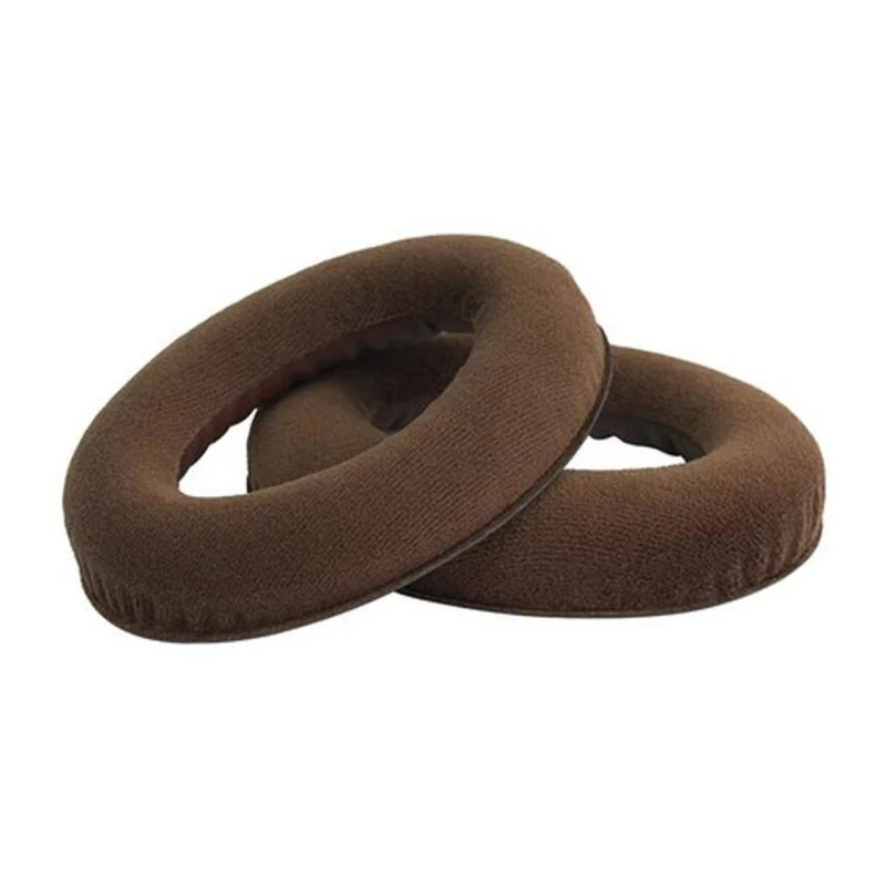 Velour Ohrpolster Braun für Sennheiser Kopfhörer HD599 HD598 HD569 HD559