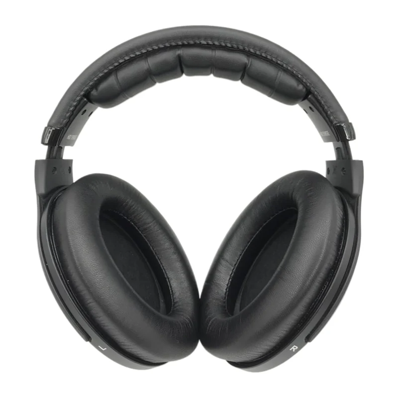 Kunstleder Ohrpolster Sennheiser Kopfhörer HD559 HD569 HD598 HD599 schwarz