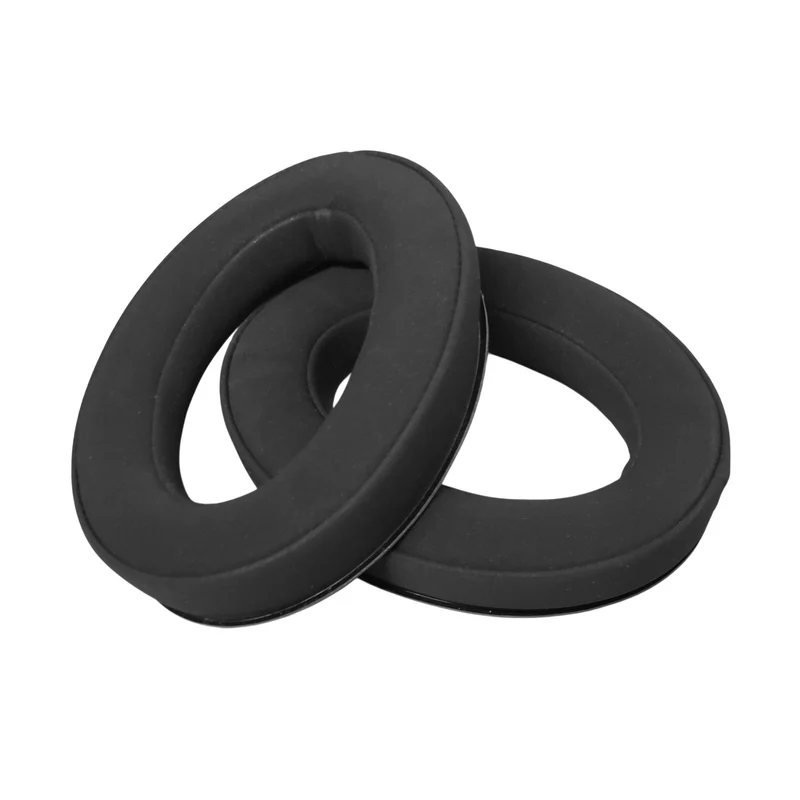 Nubuk Kunstleder Ohrpolster Sennheiser Kopfhörer HD559 HD569 HD598 HD599 schwarz