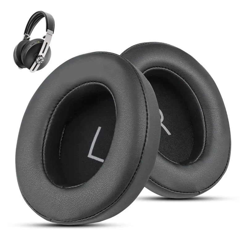 Ohrpolster Sennheiser Kopfhörer Momentum 3 Over Ear Kunstleder Schwarz