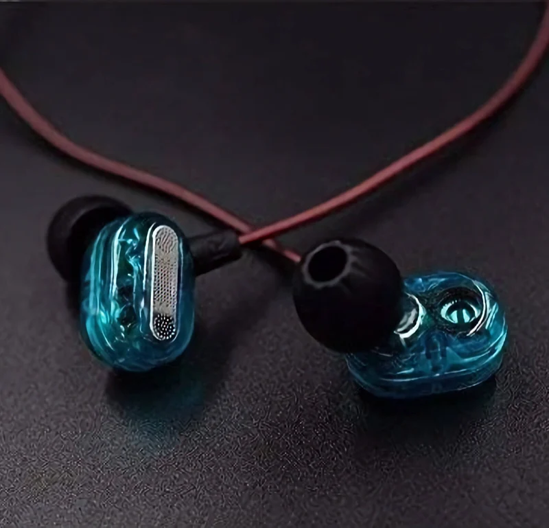 100% Original KZ ZSE blau High-End Professional HiFi Kopfhörer In-Ear Headset