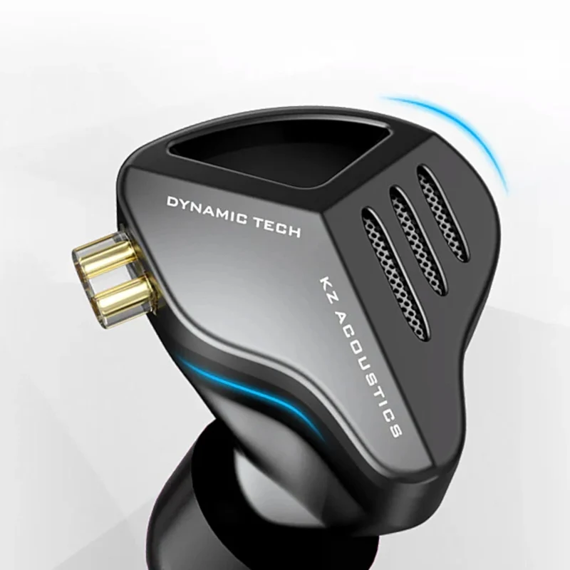 100% Original KZ ZVX High-End Professional HiFi In-Ear Kopfhörer Schwarz
